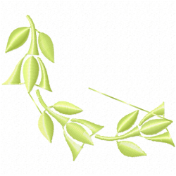 Flowers And Tree Embroidery Design 12